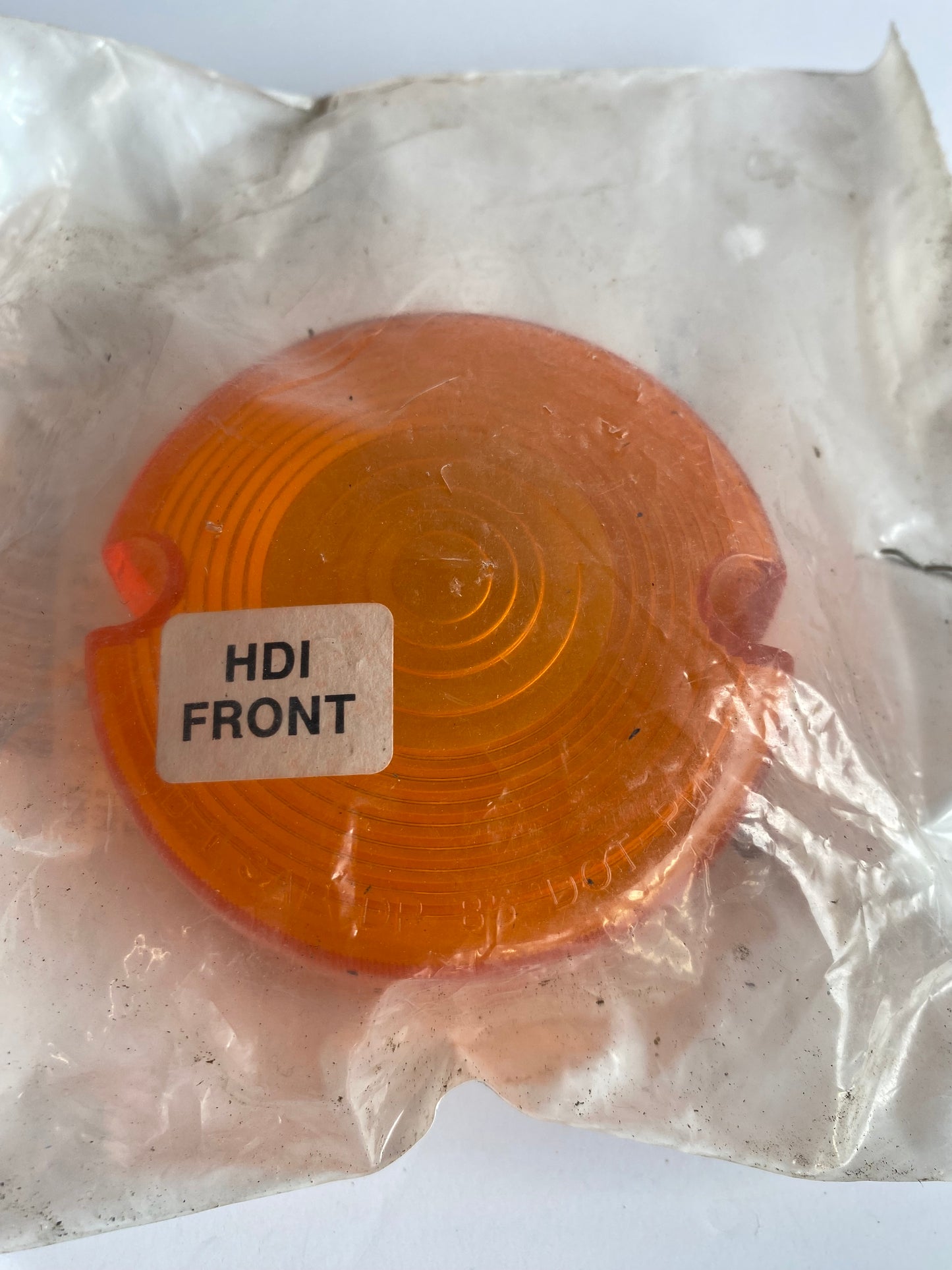 Harley Davidson Front Orange Turn Signal Lens REF OEM 68566-90