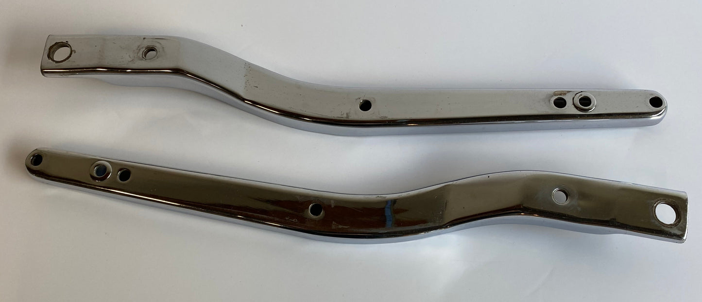 Harley Davidson FXWG Chrome Sabre Set REF OEM 59960-80 / 59961-80