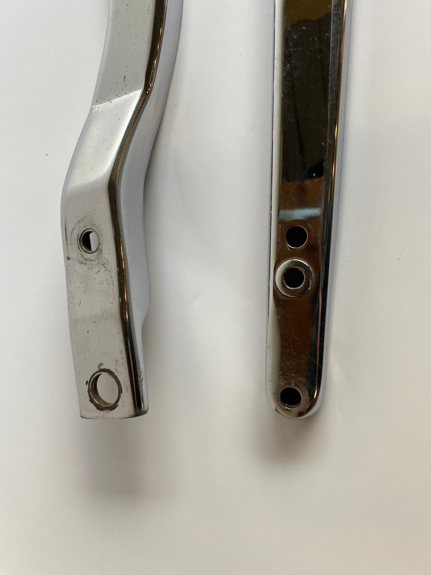 Harley Davidson FXWG Chrome Sabre Set REF OEM 59960-80 / 59961-80