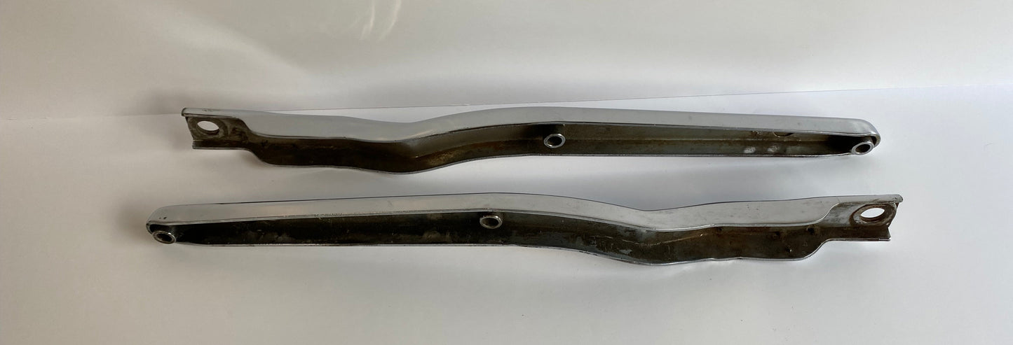 Harley Davidson FXWG Chrome Sabre Set REF OEM 59960-80 / 59961-80