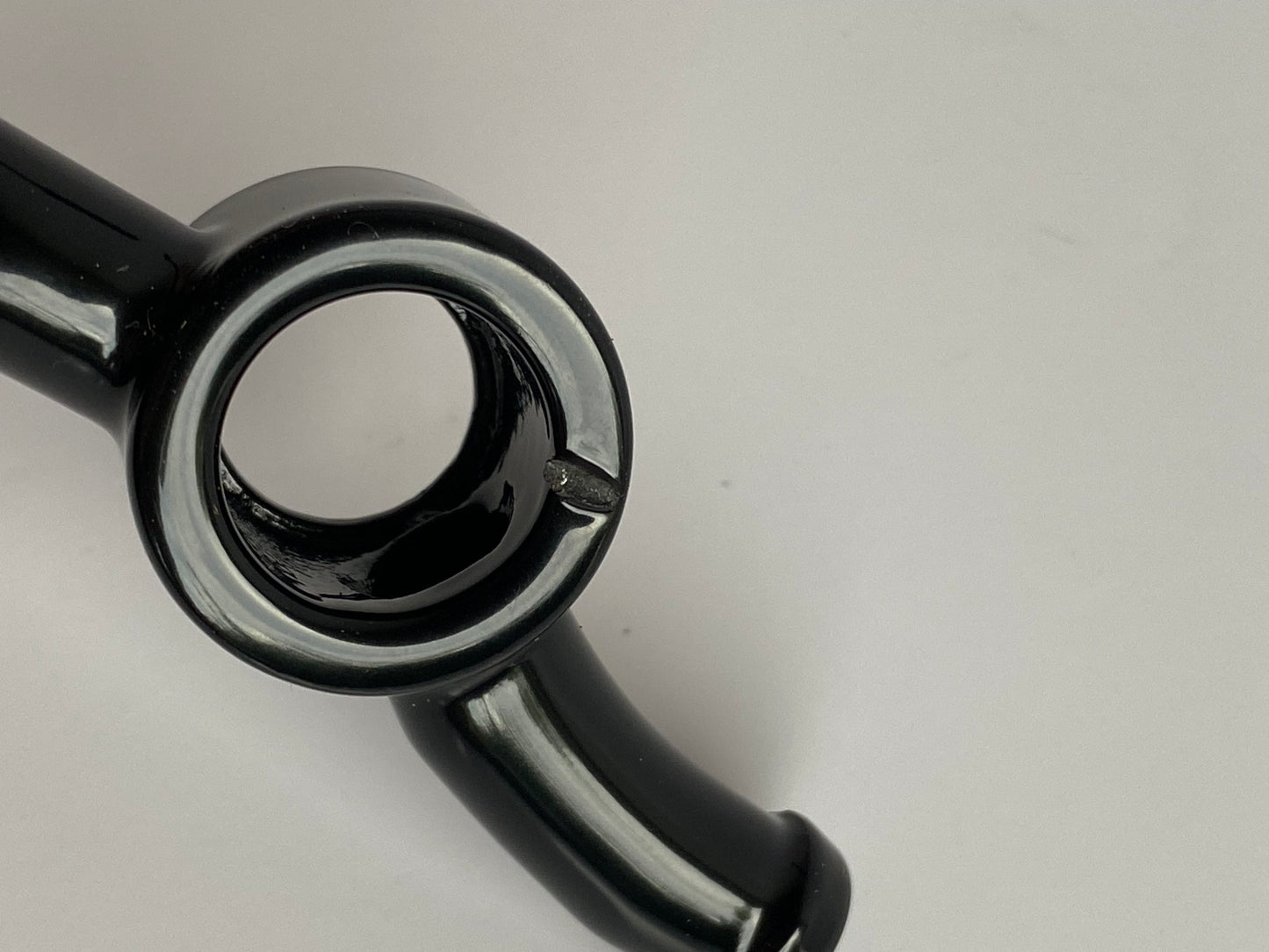 Black Breather Tube Big Twin Harley Davidson