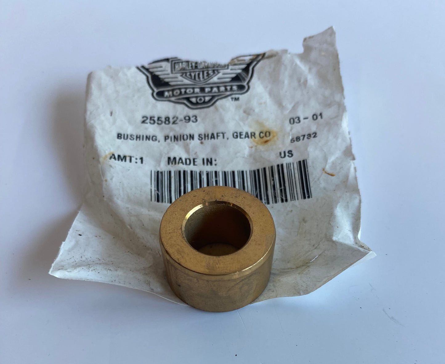 Bronze bushing cam cover 1340 Harley Davidson REF OEM 25582-93