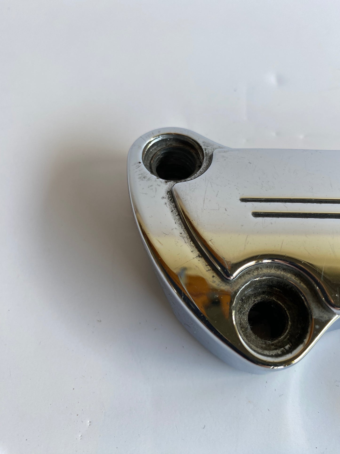 Harley Davidson Bar & Shield Chrome Riser Bridge