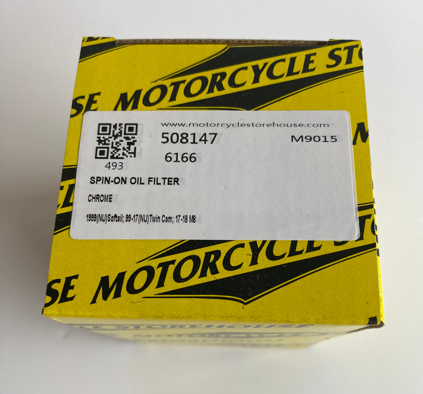 Harley Davidson Twin Cam Chrome Oil Filter REF MCS 508147