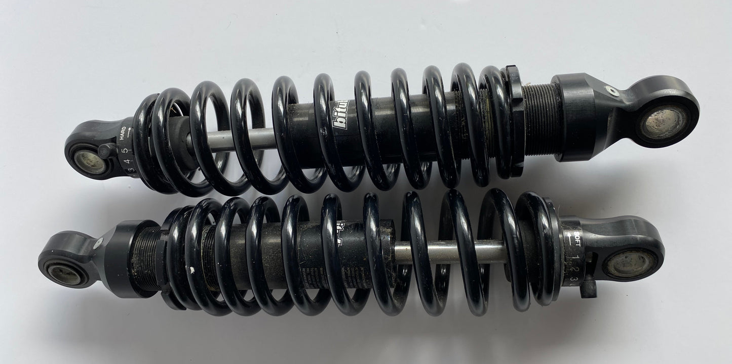 BITUBO WME black shock absorbers Sportster Harley Davidson REF drag 1301-1404