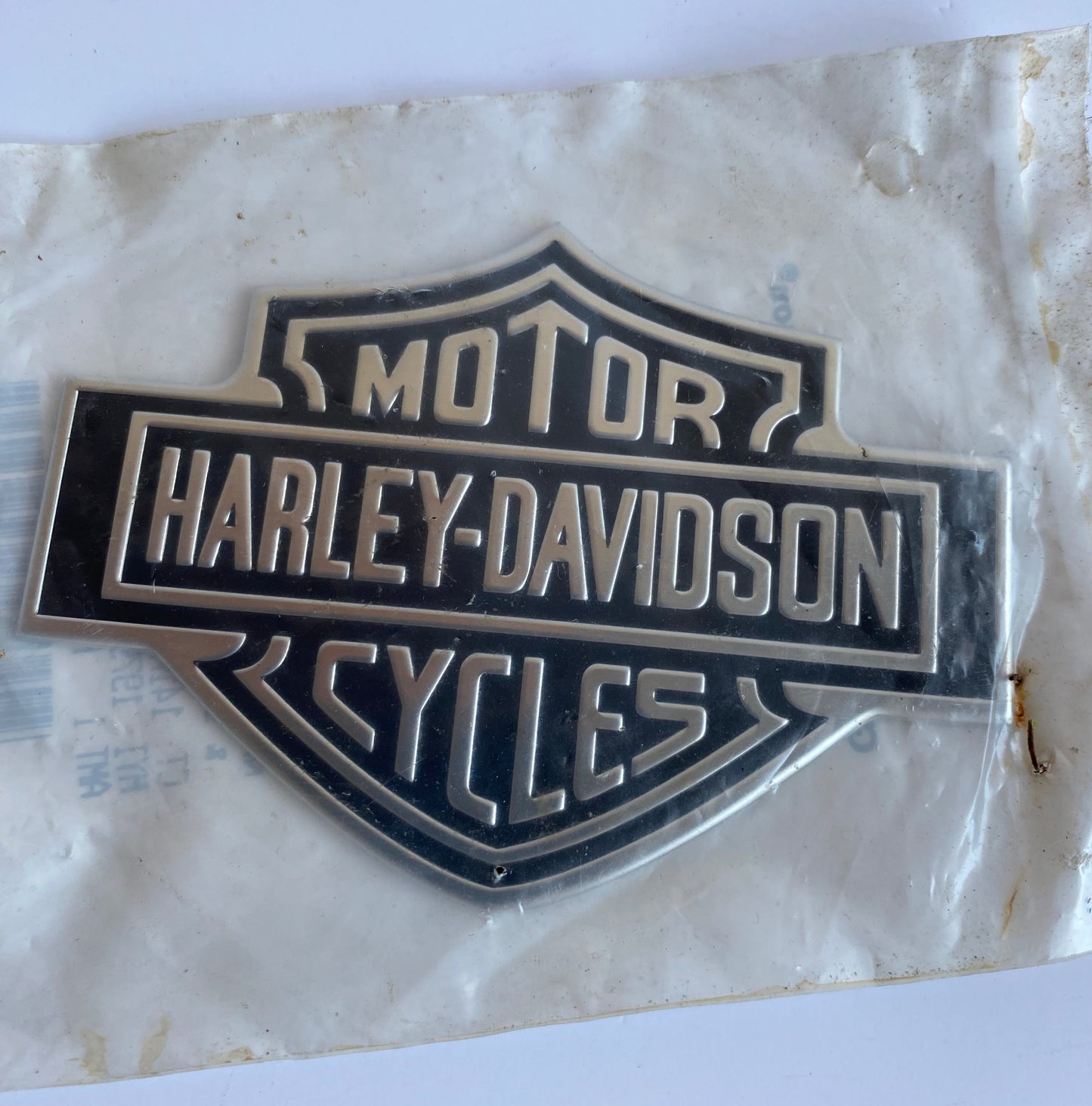 Logo Bar & Shield barre protection sacoche Harley Davidson REF OEM 90951-79 & 90971-79