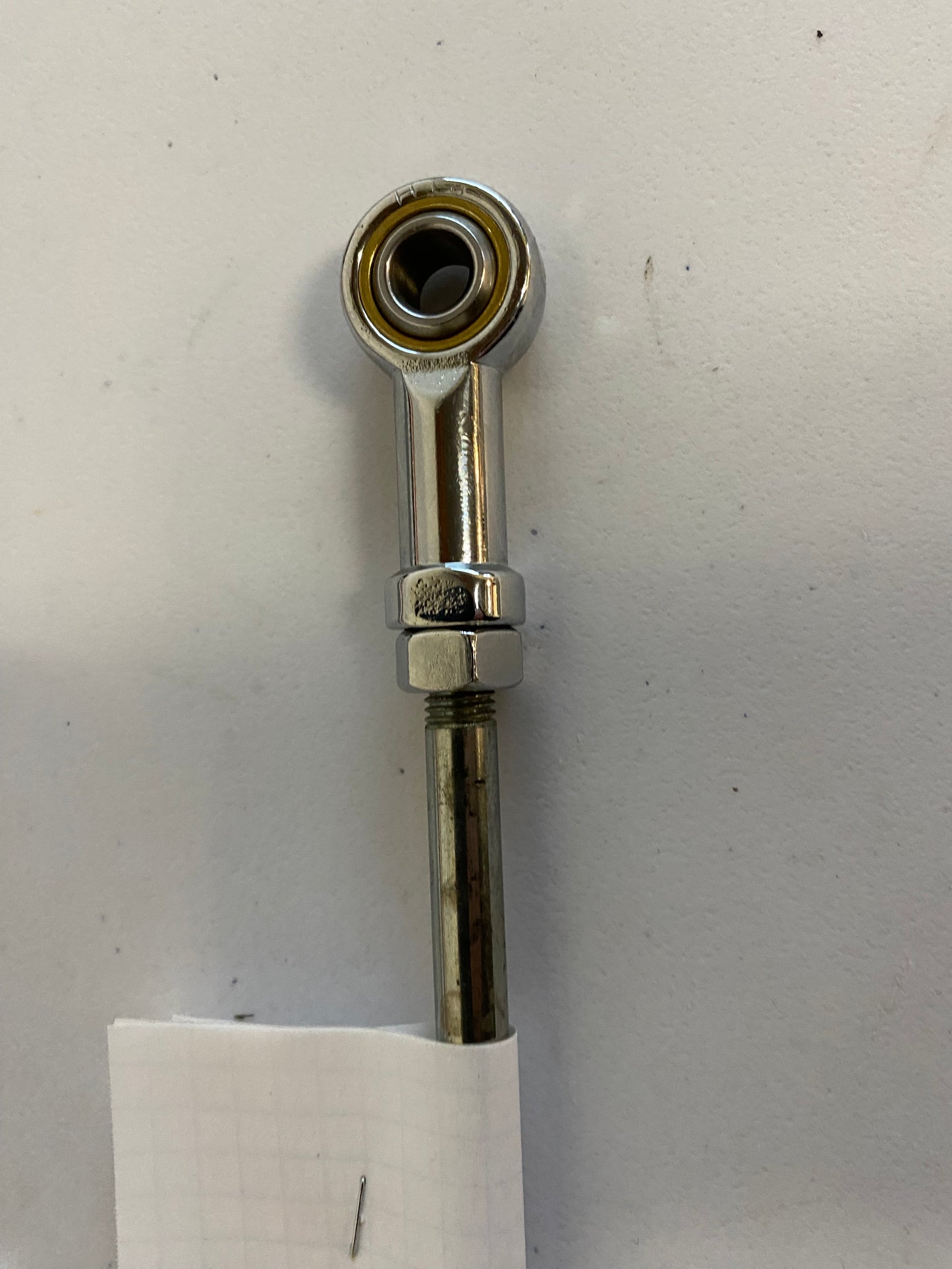 New shift rod ball joints and nickel-plated steel rod Harley Davidson 31=>33.5 cm
