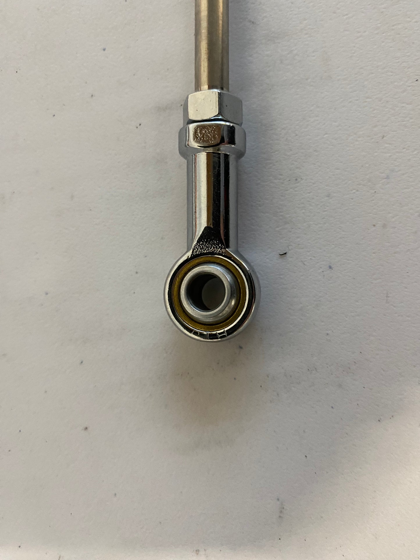 Selector rod with new ball joints and stainless steel rod Harley Davidson 36=>38 cm