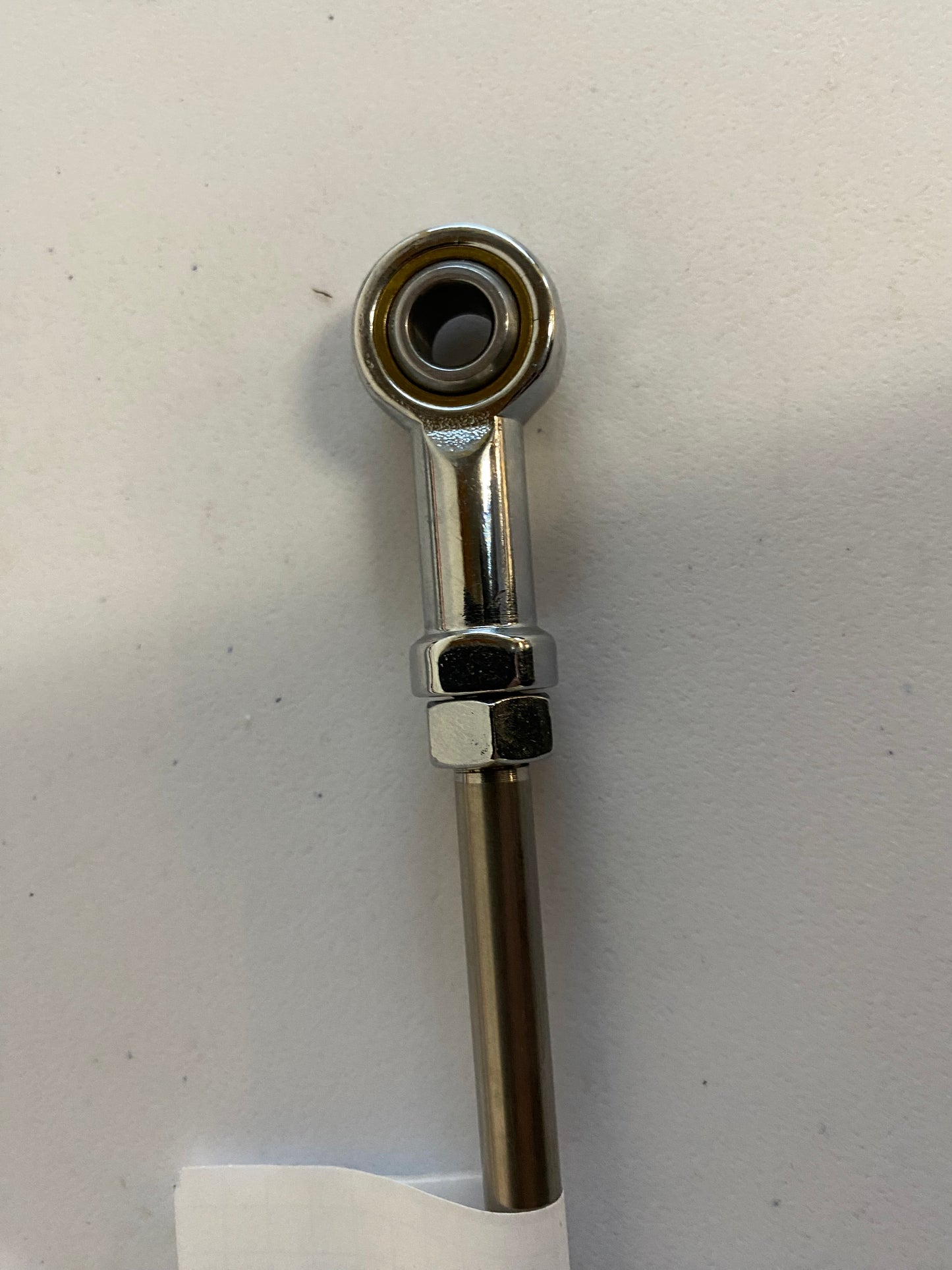 Selector rod with new ball joints and stainless steel rod Harley Davidson 36=>38 cm
