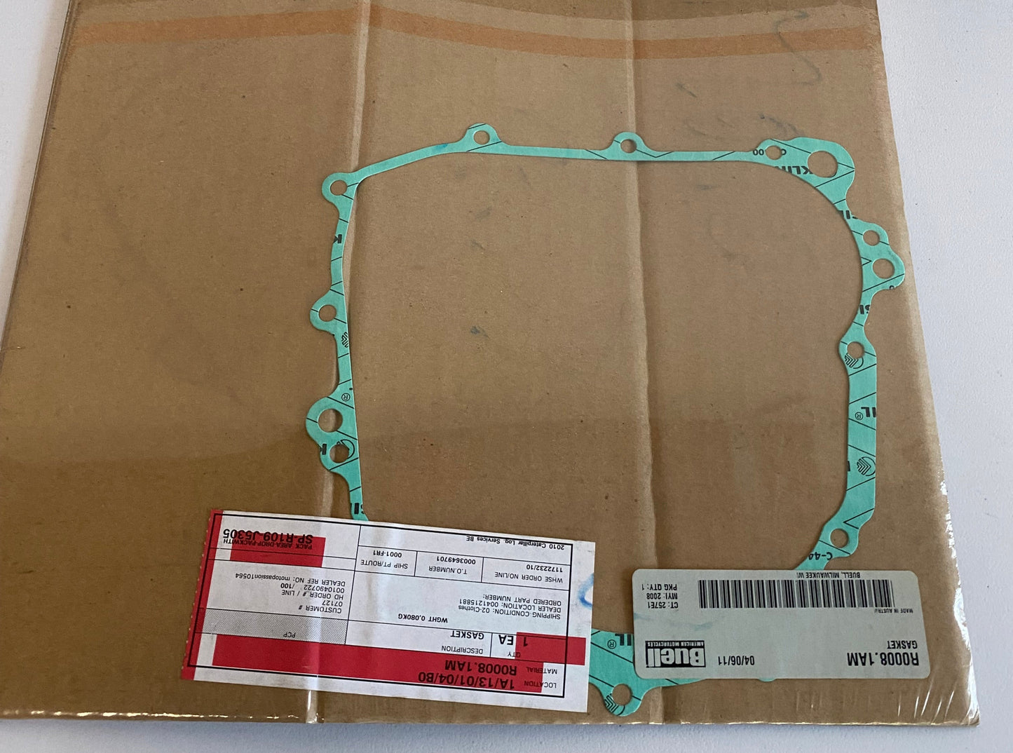 BUELL Ignition Cover Gasket OEM REF: R0008.1AM