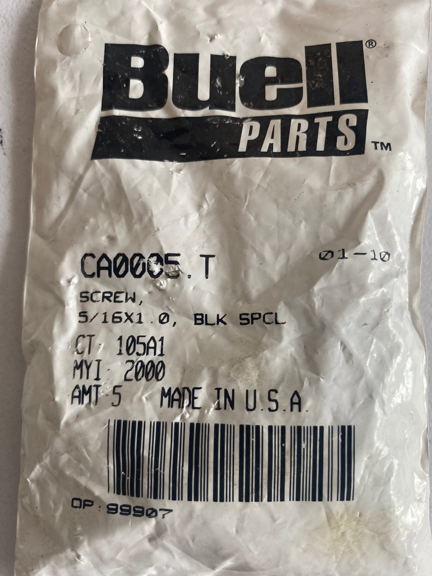 BUELL front brake disc screw OEM REF: CA0005.T