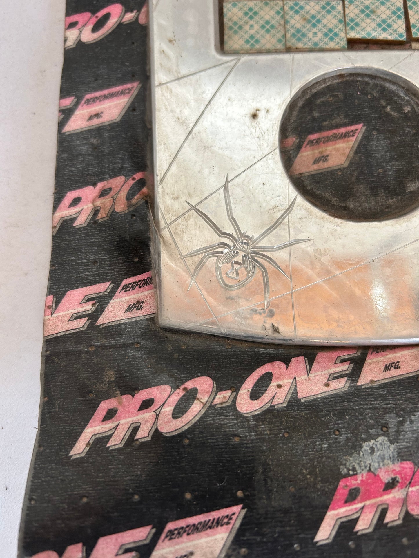 Harley Davidson Softail spider dash cover