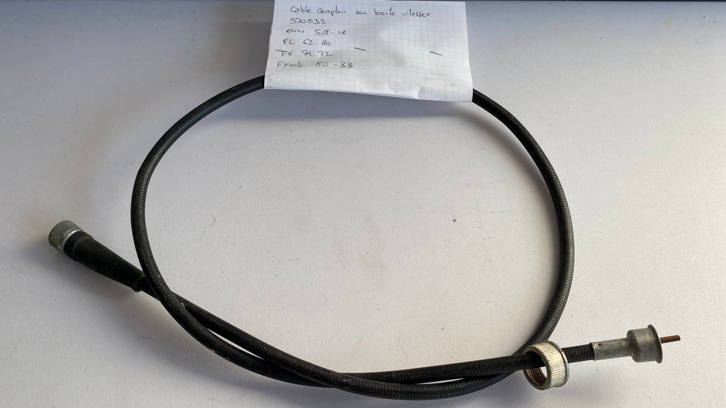 Speedometer cable on Harley Davidson gearbox REF MCS: 570032