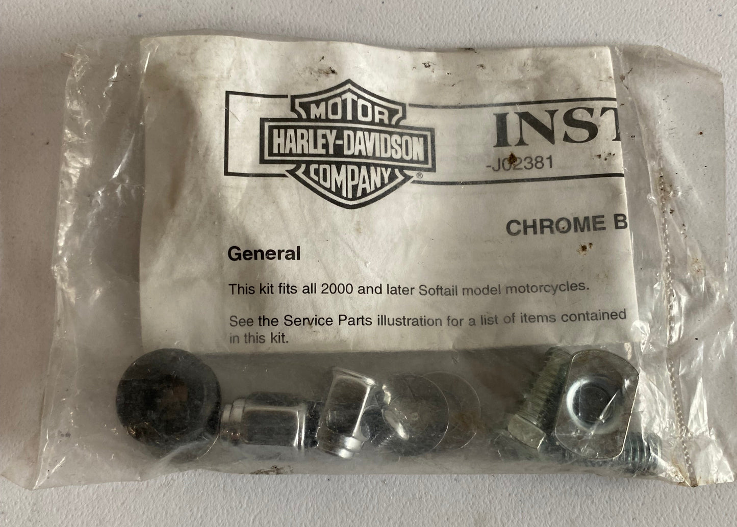 Harley Davidson Softail Belt Guard Screw Kit