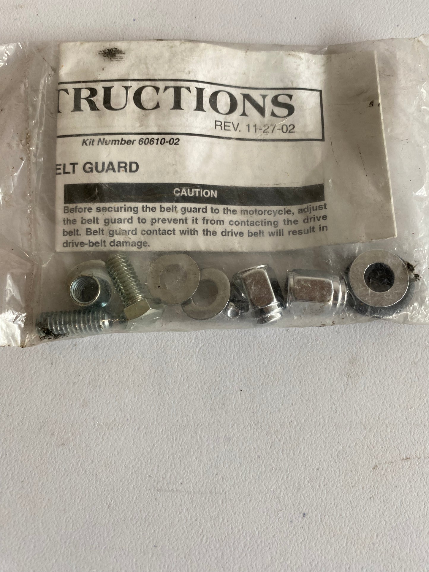 Harley Davidson Softail Belt Guard Screw Kit