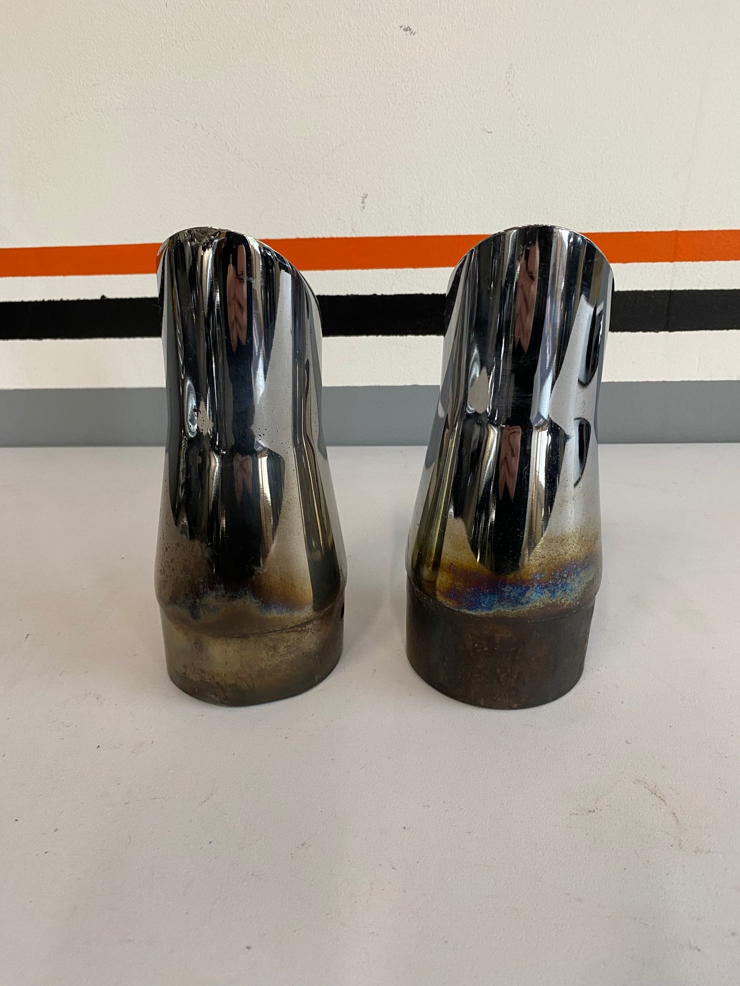 Harley Davidson 3.5 inch Chrome Muffler Tips