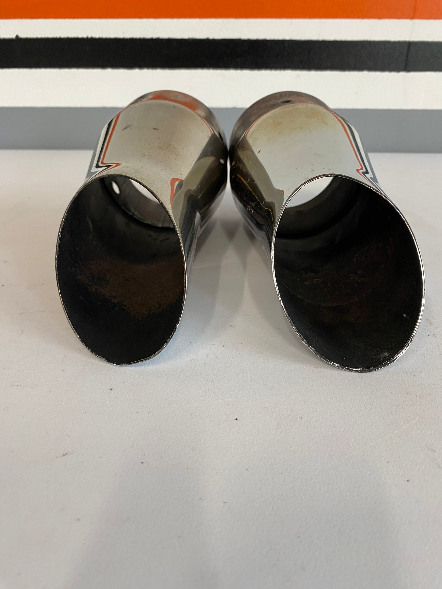 Harley Davidson 3.5 inch Chrome Muffler Tips