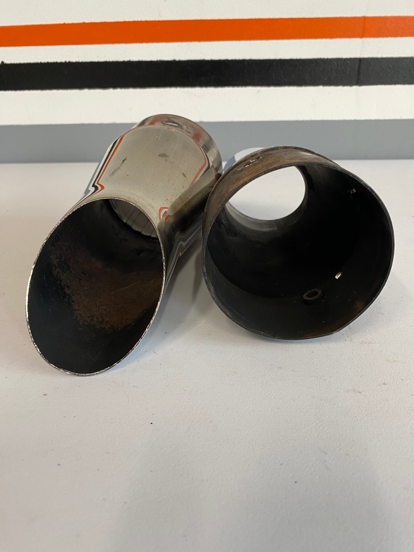 Harley Davidson 3.5 inch Chrome Muffler Tips
