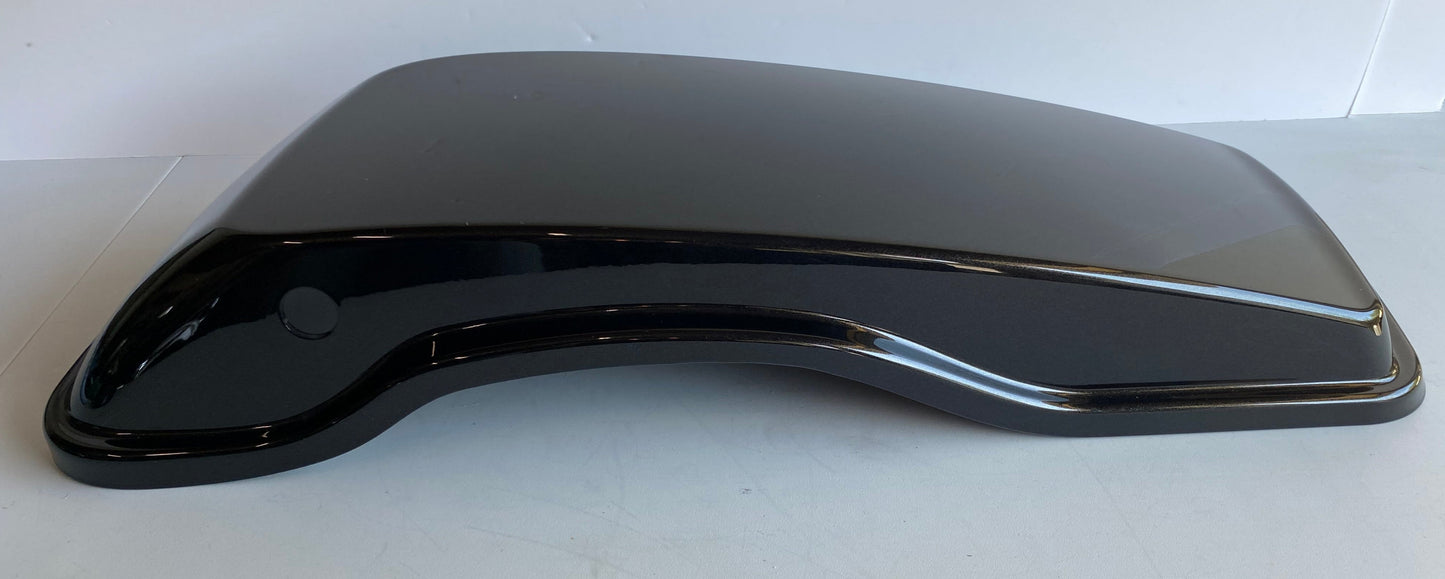 Couvercle de sacoche gauche Black Quartz Touring Harley Davidson REF OEM 90201055DWE