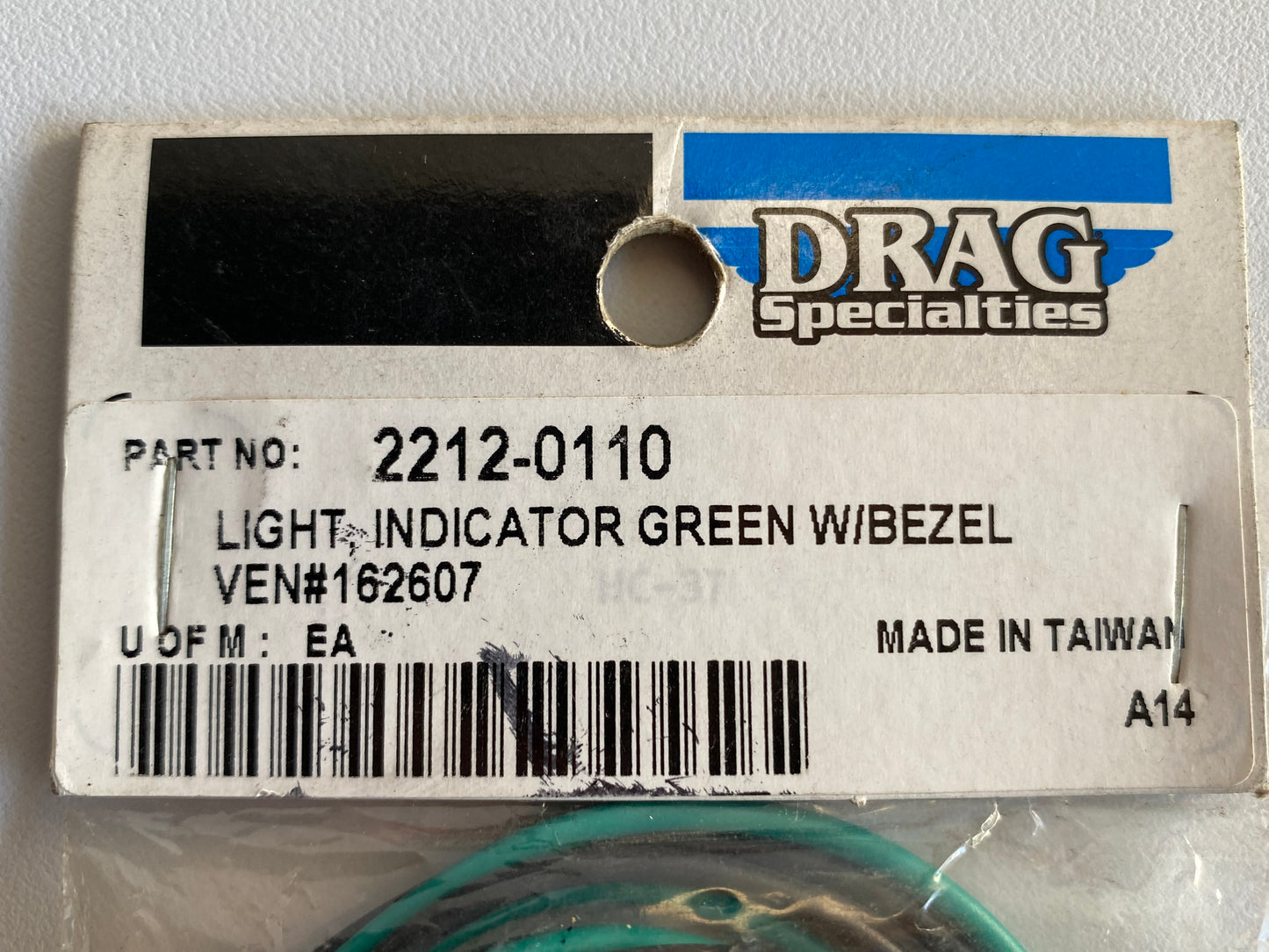 Harley Davidson Turn Signal/Neutral Indicator Light REF DRAG: 2212-0110