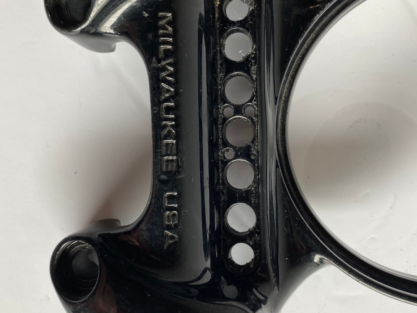 Harley Davidson Black Speedometer Bracket OEM REF: 71980-10