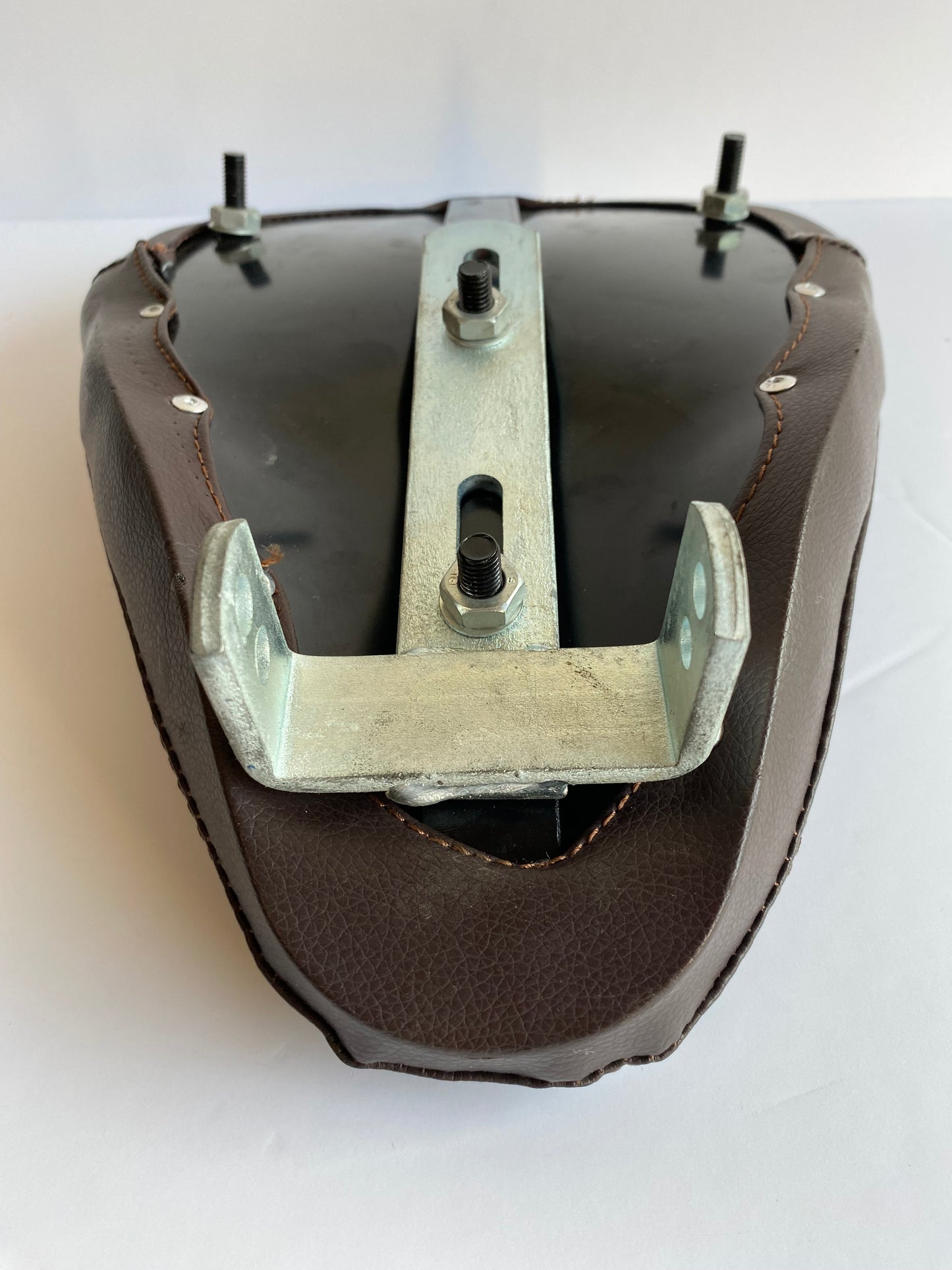 Harley Davidson brown imitation leather spring solo seat