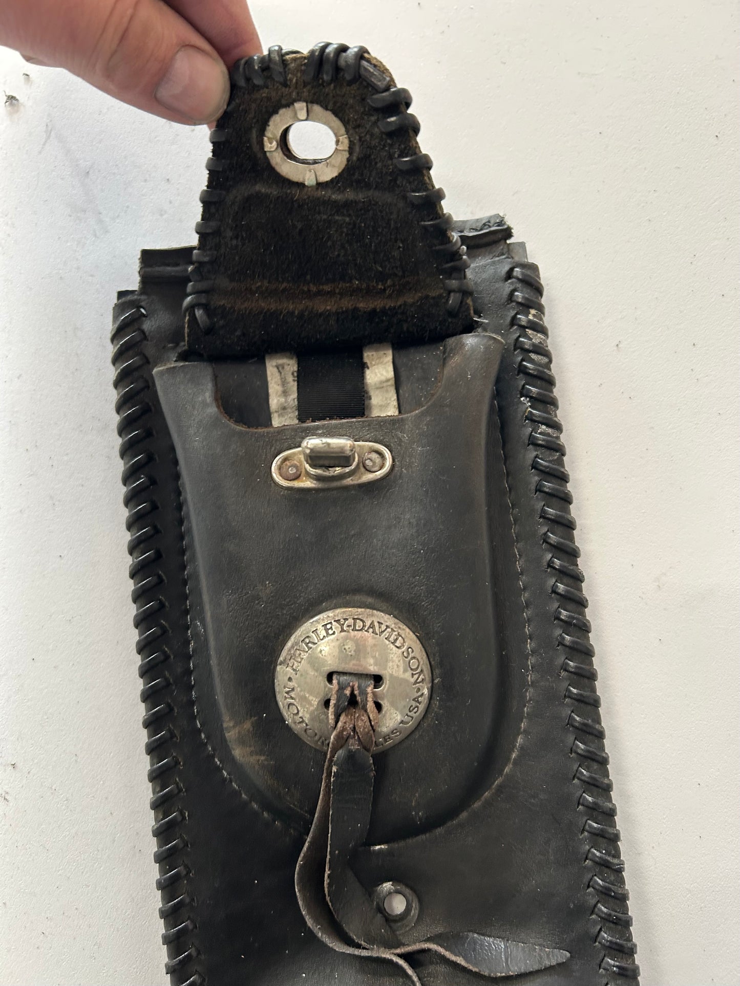 Dash cover low leather Softail Harley Davidson OEM REF: 91026-94A