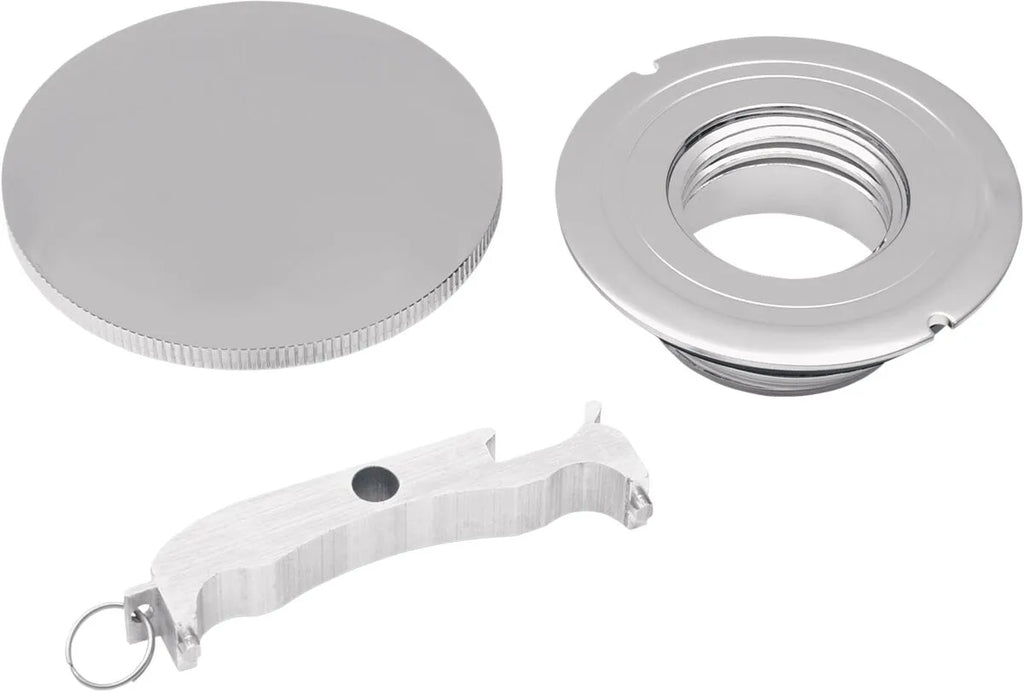 Bouchon de réservoir carburant gauche Harley Davidson REF DRAG 0703-0200