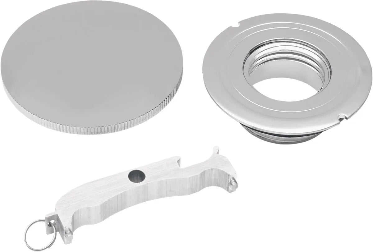 Bouchon de réservoir carburant gauche Harley Davidson REF DRAG 0703-0200
