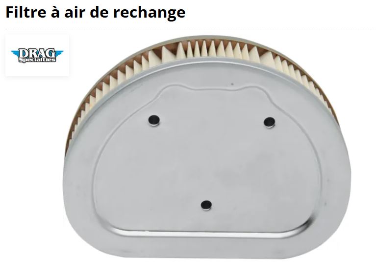 Filtre à air origine Touring Harley Davidson REF OEM 29633-08