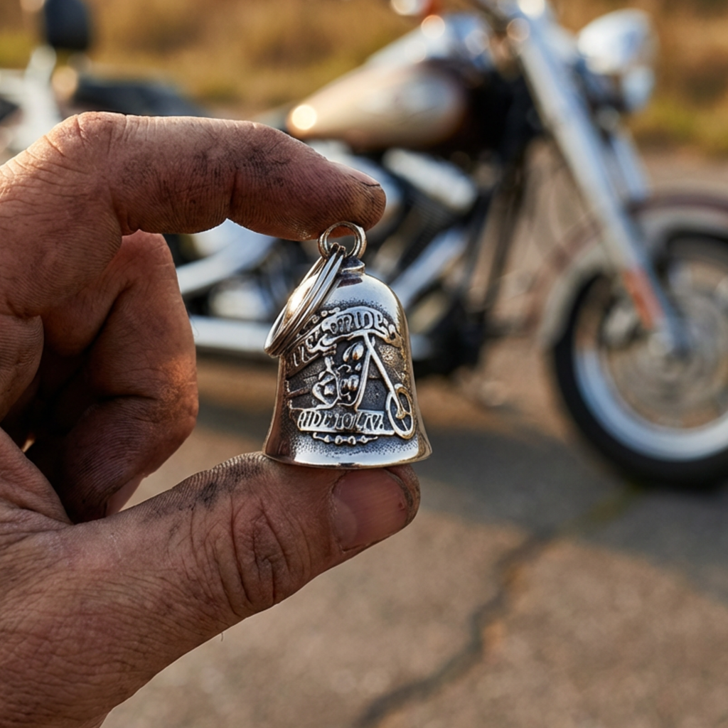 Clochette acier inoxydable moto Harley Davidson