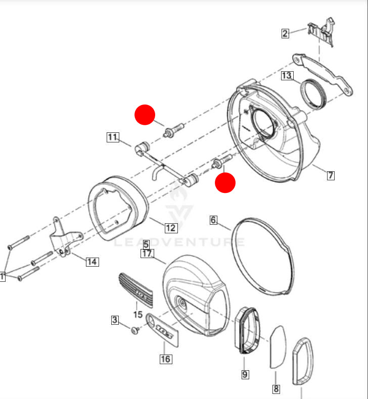Jeu de 2 vis de reniflard 3/8-16 X 1.525 Harley Davidson REF OEM 29465-08B