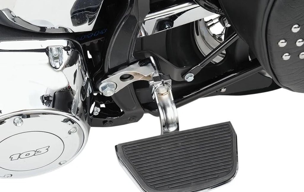 Kit de fixation de repose pied passager/sacoches Softail Héritage Harley Davidson REF Drag 3501-0857