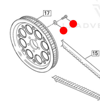 Harley Davidson Sekundärgetriebe-Kronenschraubensatz 5 REF OEM 3737A &amp; 6516HW