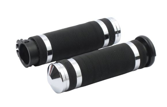 Jeu de poignées AVON Super Sport Air chrome Harley Davidson RE MCS 955968