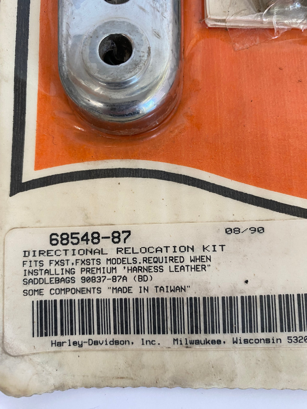 Kit relocalisation clignotants arrière Softail Harley Davidson REF 68548-87