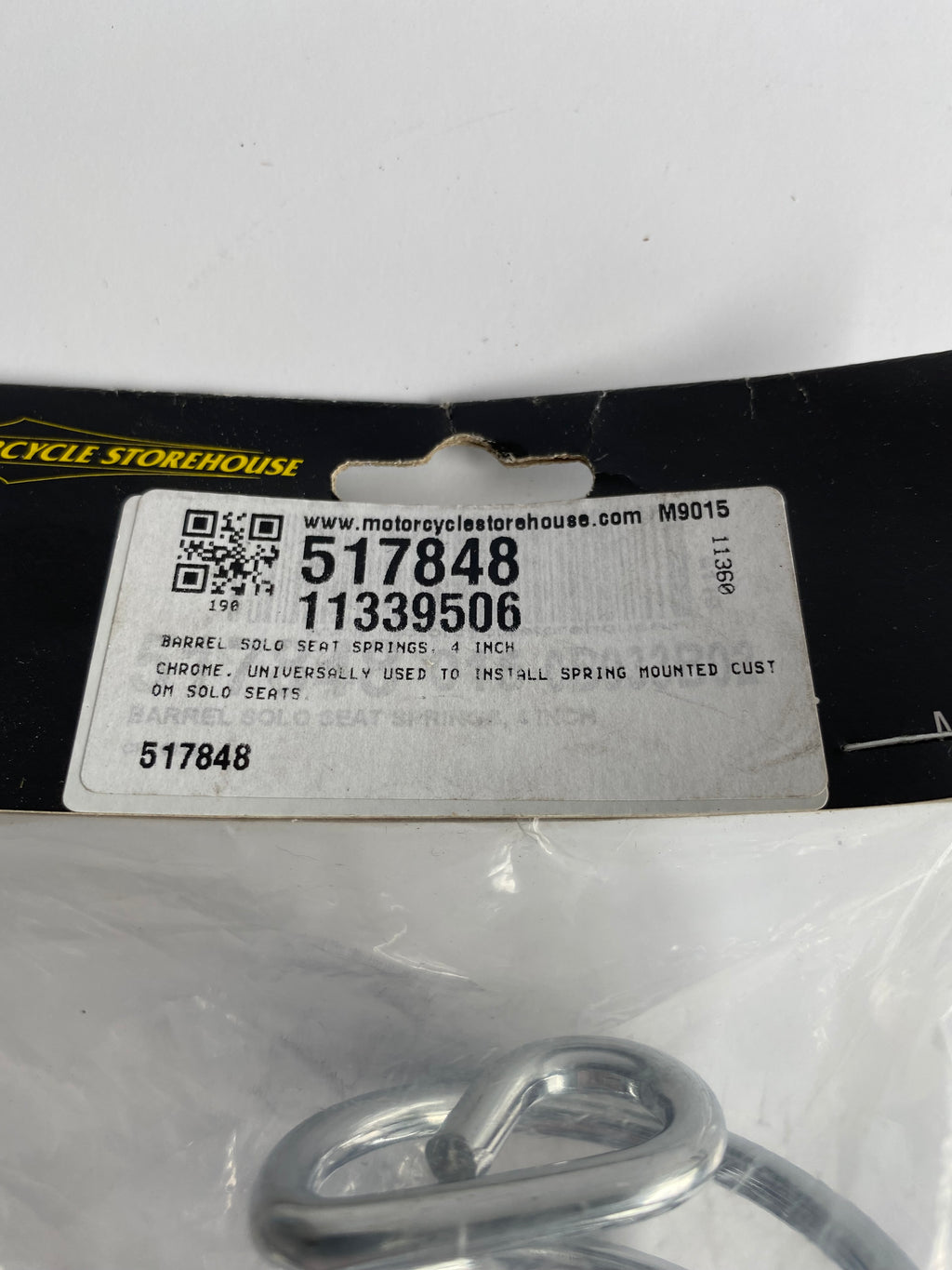 Ressort de selle solo Harley Davidson REF MCS : 517848