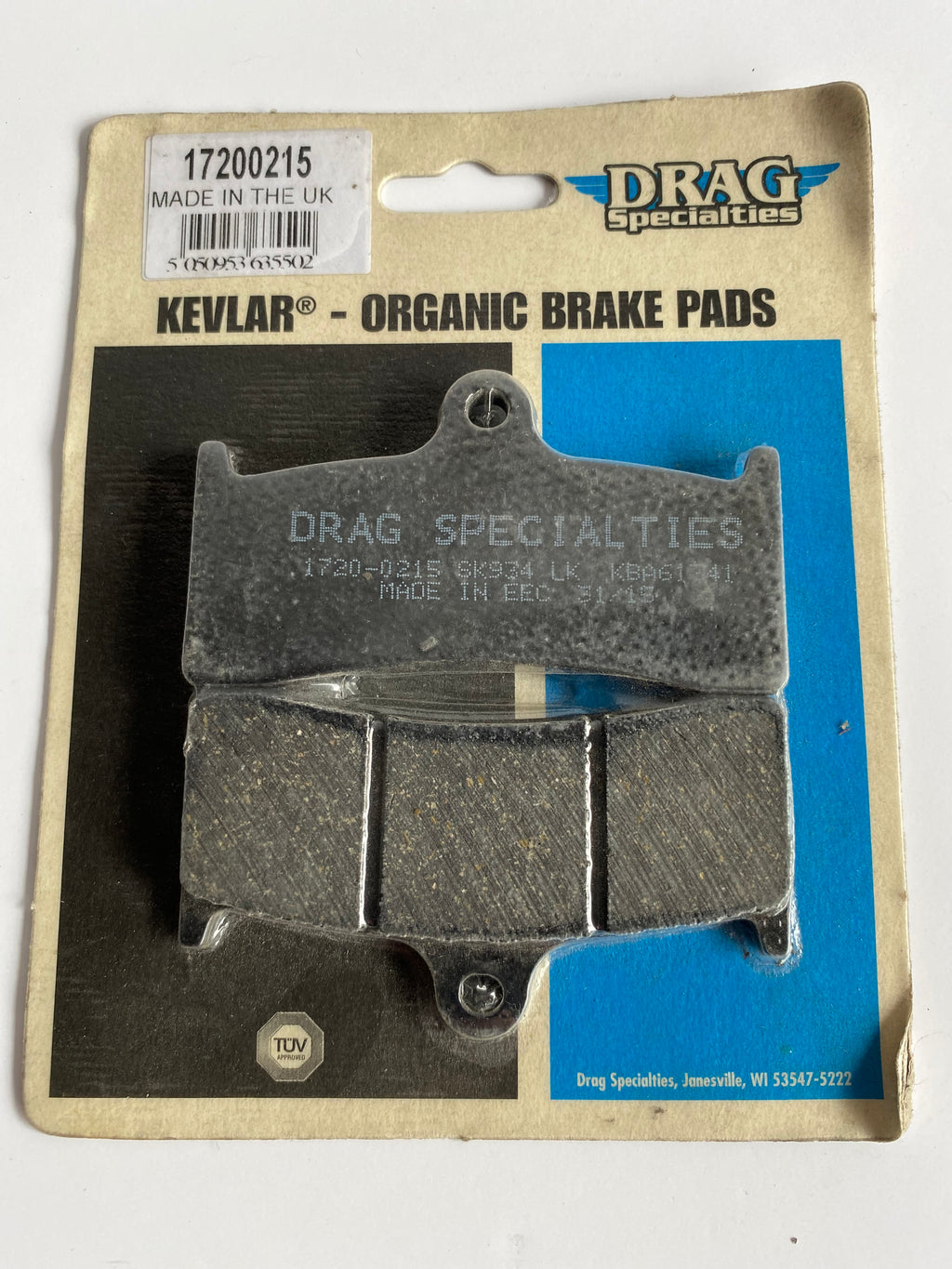 jeu de plaquettes de frein avant Buell REF OEM 61341-01