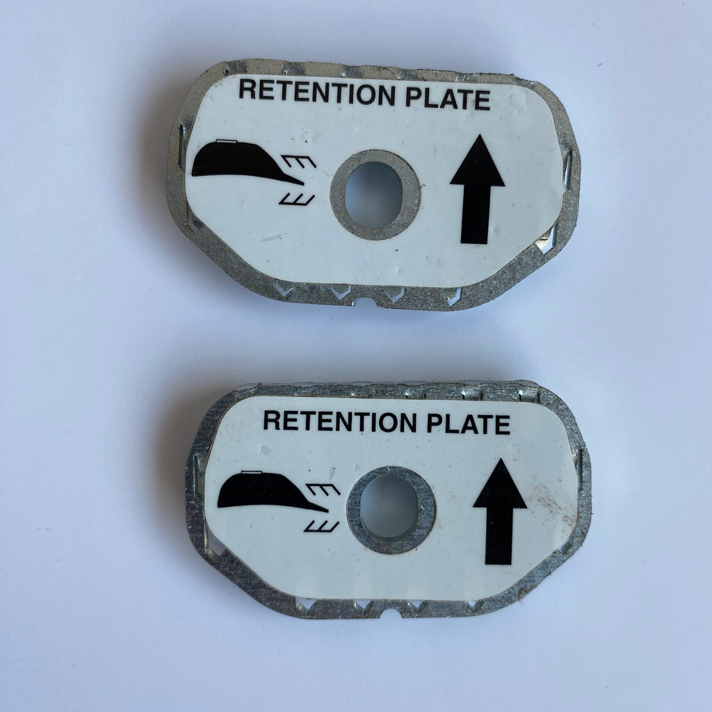 Jeu de plaques de rétention réservoir Buell REF OEM 61752-95YA