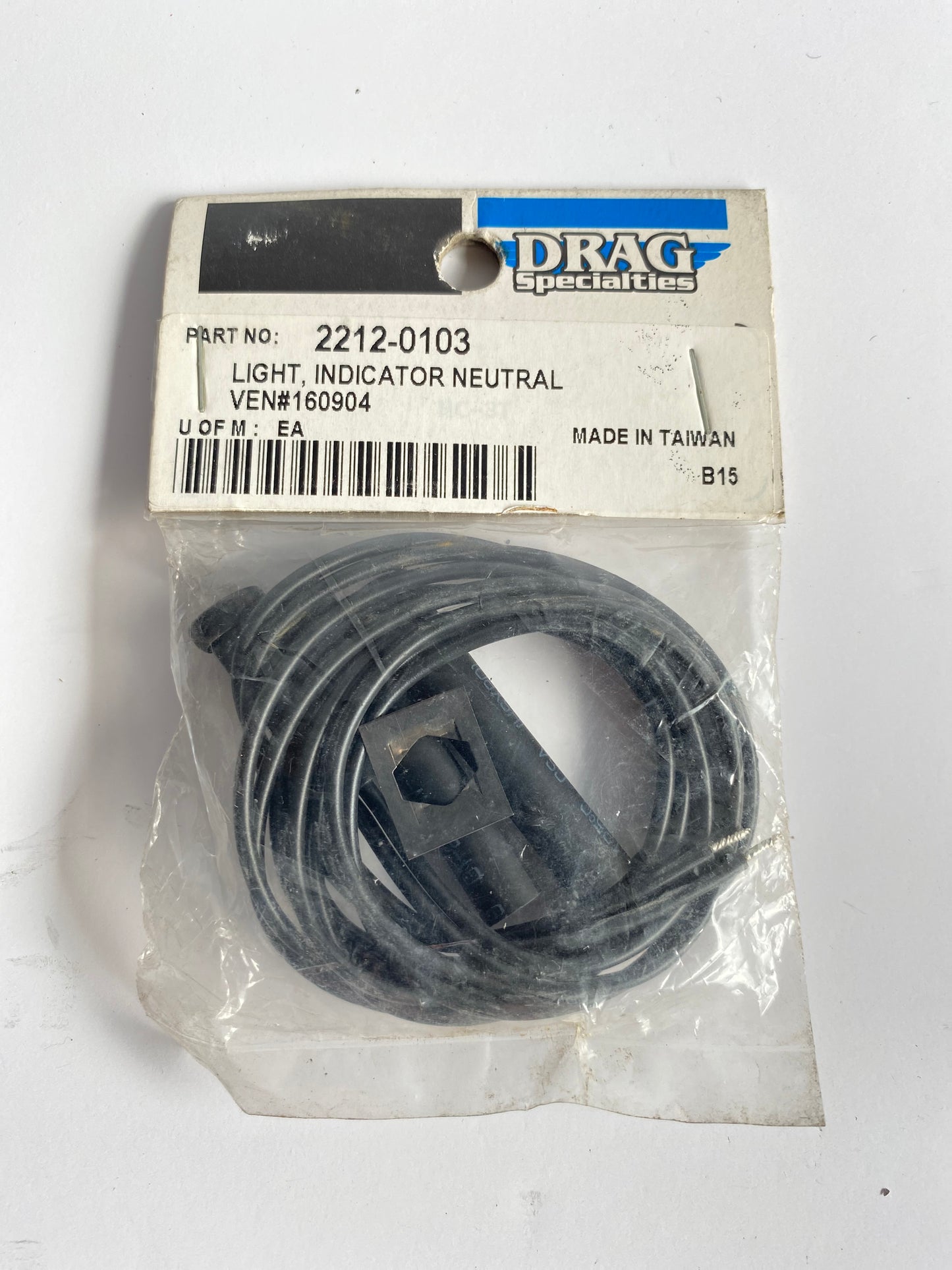 Harley Davidson neutral indicator light REF DRAG: 2212-0103