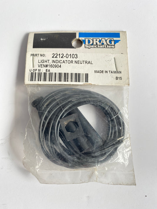 Harley Davidson neutral indicator light REF DRAG: 2212-0103