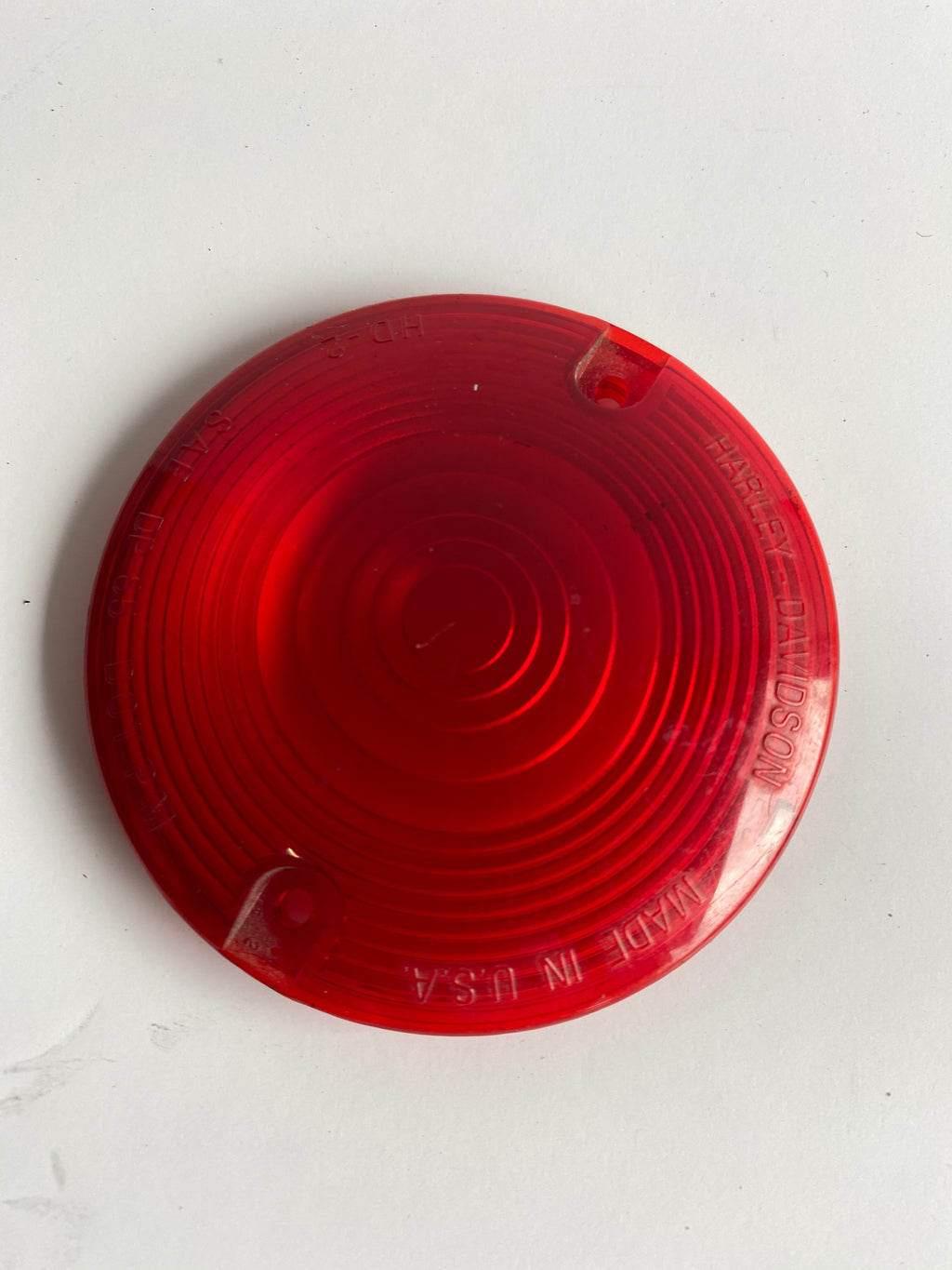 Harley Davidson Blinker rotes Glas OEM REF: 68458-88