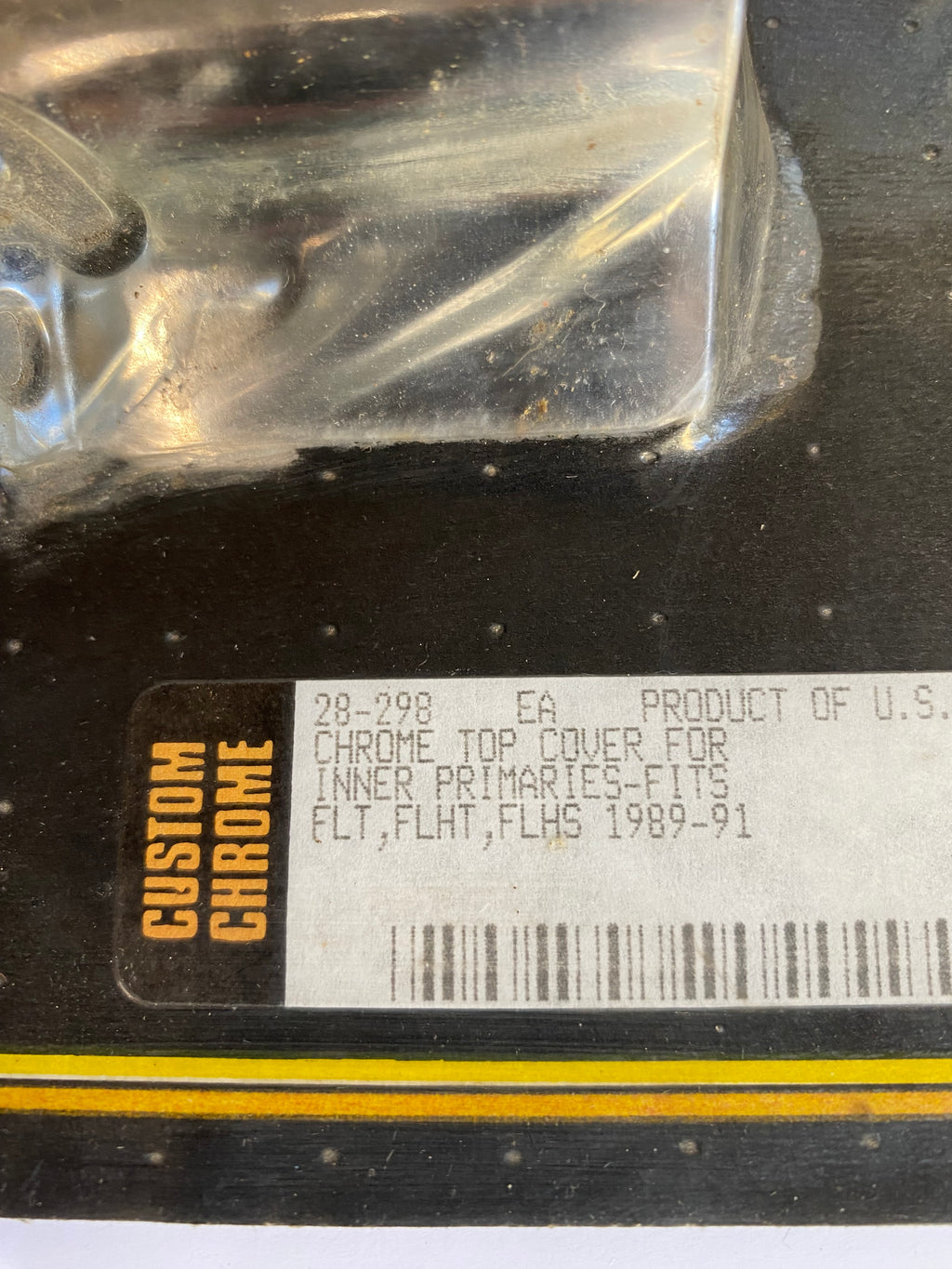 Cache chromé carter primaire interne Touring Harley Davidson REF CCI : 28-298