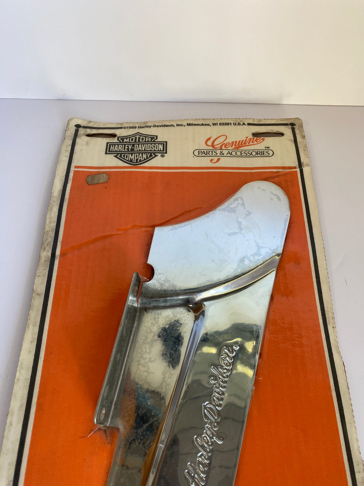 Pare courroie inférieur chromé Dyna Harley Davidson REF 60474-92