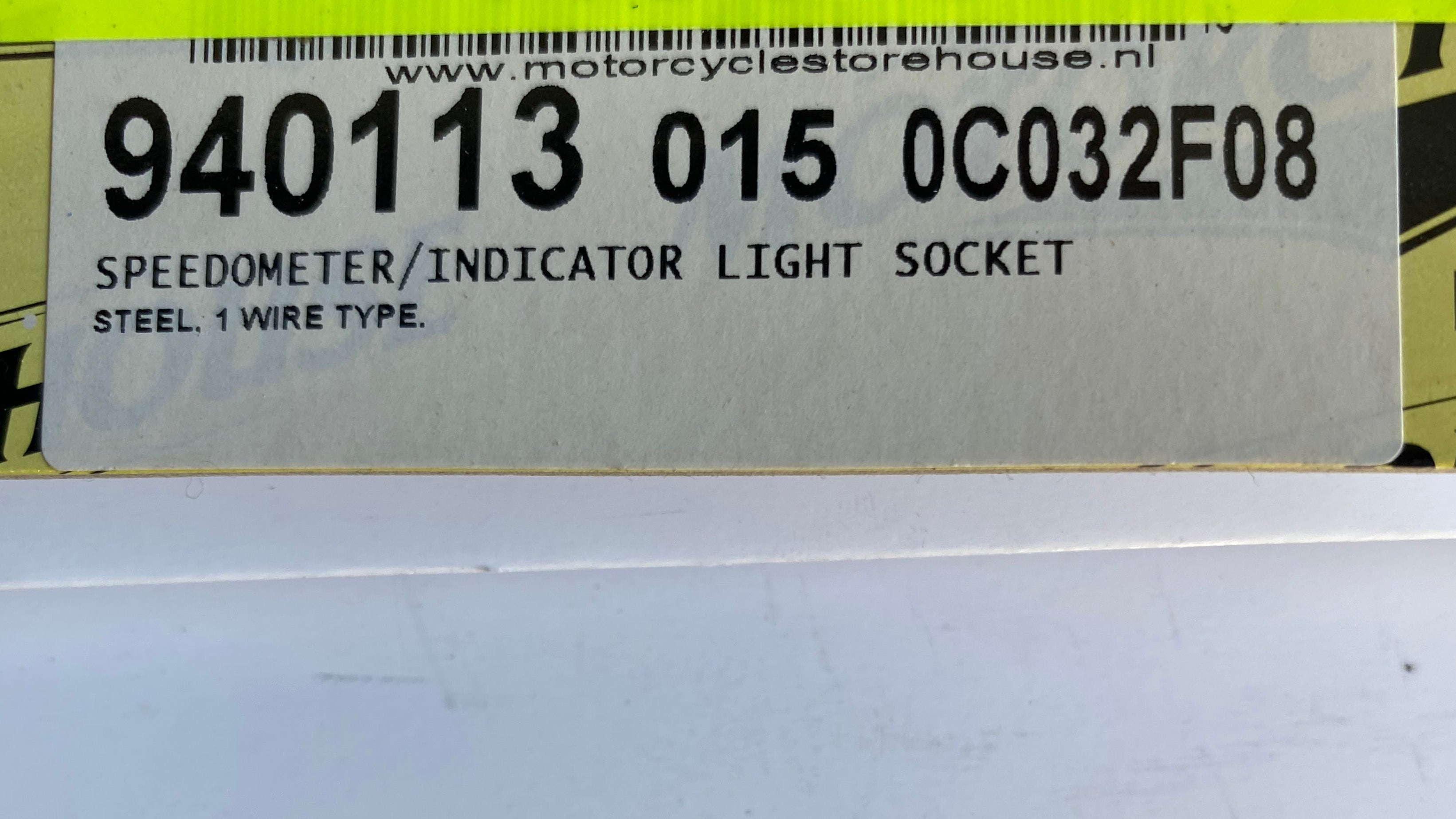 Douille éclairage de compteur de vitesses dash Harley Davidson REF MCS 940113
