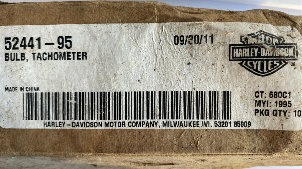 Hintergrundbeleuchtungsbirne Harley Davidson REF OEM 52441-95