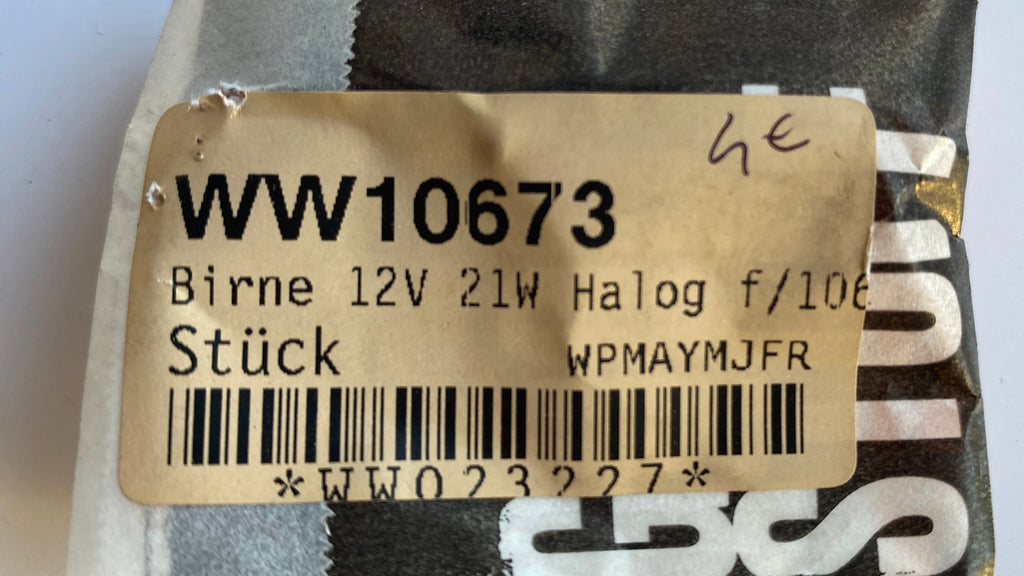 Glühbirne H21W Blinker Harley Davidson REF WW 10-673