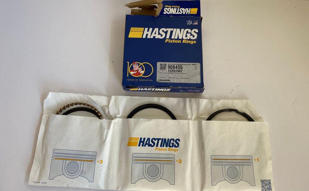 Jeu de segments +.30 Panhead Shovelhead 1200 Harley Davidson REF Hastings 2M6482030