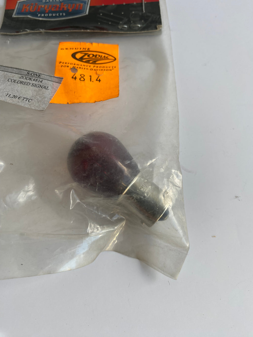 Kuryakyn Harley Davidson Einzelfaden-Glühbirne rot REF 4814