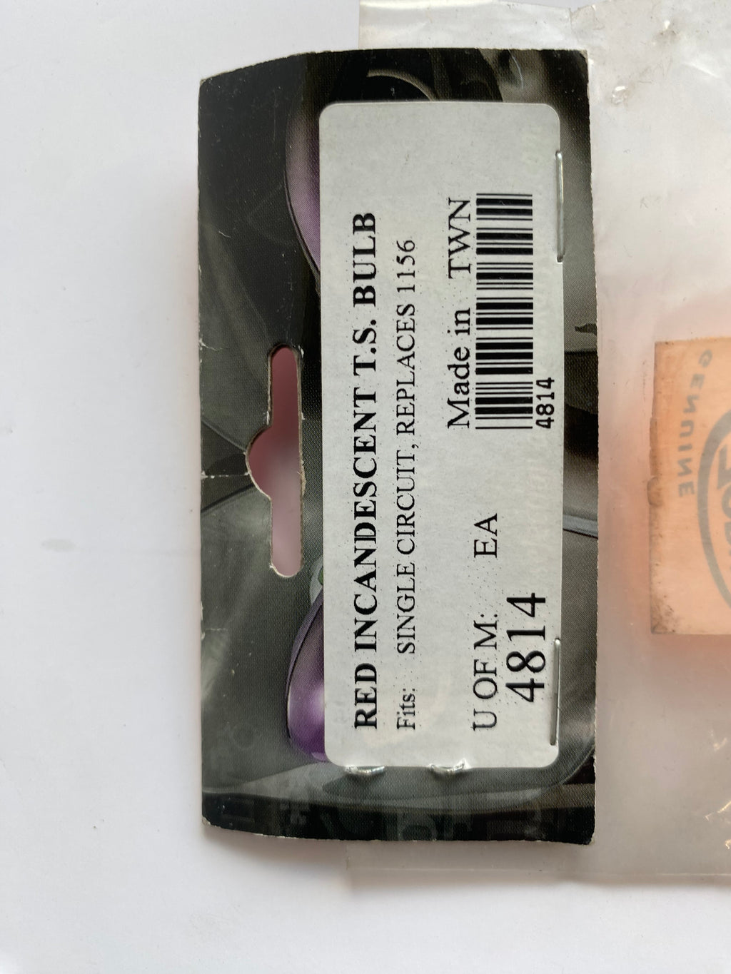 Kuryakyn Harley Davidson Einzelfaden-Glühbirne rot REF 4814